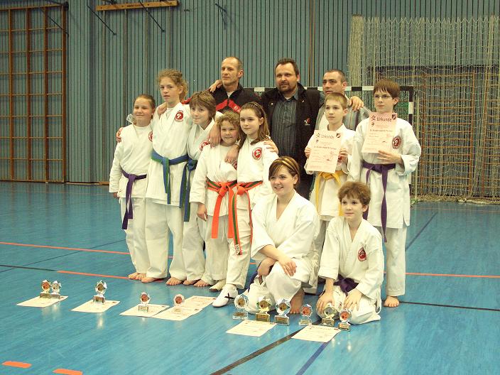 Unsere Preisträger des Ilvesheimer Kinder – Karate – Tages